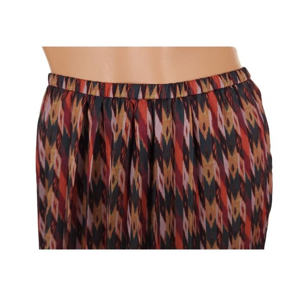 Isabel Marant Etoile Pleated Skirt Size S Womens Hanoi Ikat Print - Picture 5 of 14